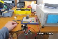 Me repairing some electronics