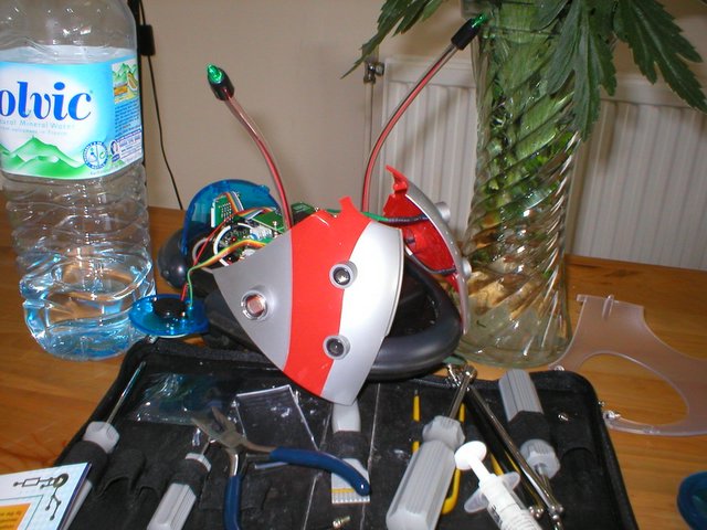 Cybot opened up to get to the damaged pin